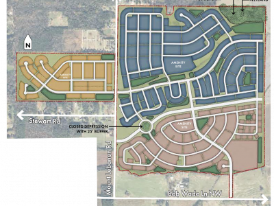 Click to view City Council approves rezoning of Harris Farms for planned housing development