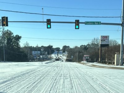 Click to view Huntsville Police, ALDOT urge caution as dangerous road conditions continue