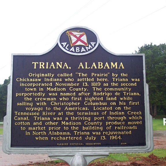 Triana, Alabama City of Huntsville