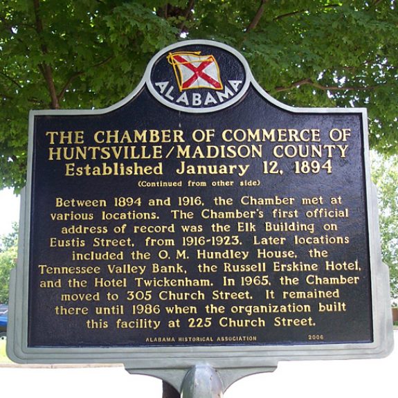 The Chamber of Commerce City of Huntsville