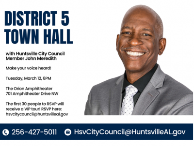 Click to view Council Member Meredith to host Town Hall on March 12