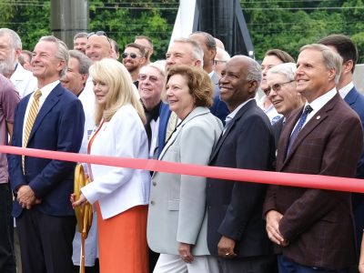 Click to view Ribbon-cutting for Rocket Row