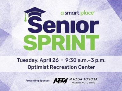 Click to view Headed into the workforce? Find the right job at the Senior Sprint Career Fair